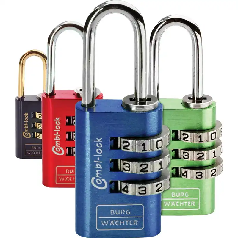 Lucchetto a combinazione regolabile alluminio Combi Lock Fun 88 30 Burg-Wächter Alleen Vandaag