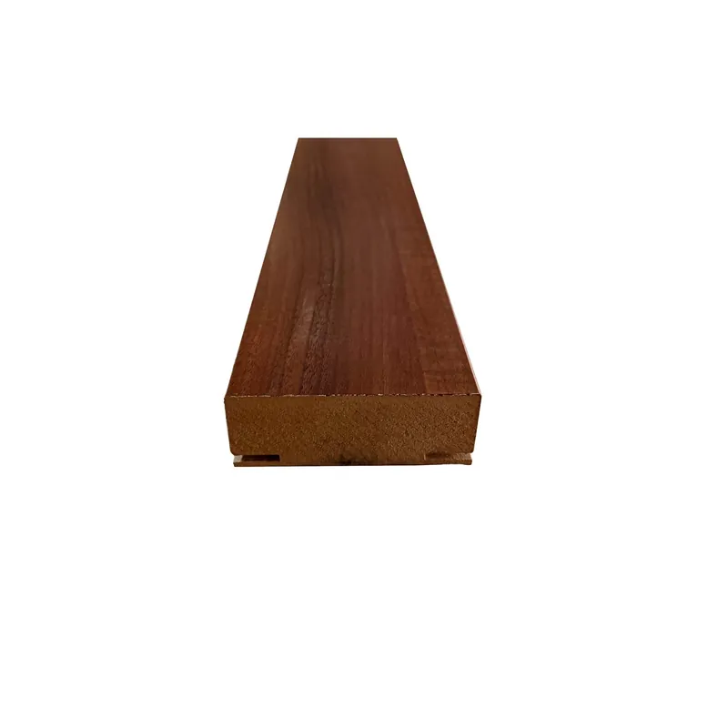 Telaio di passaggio in mdf spessore 10,5 cm Micro Noce Express Levering