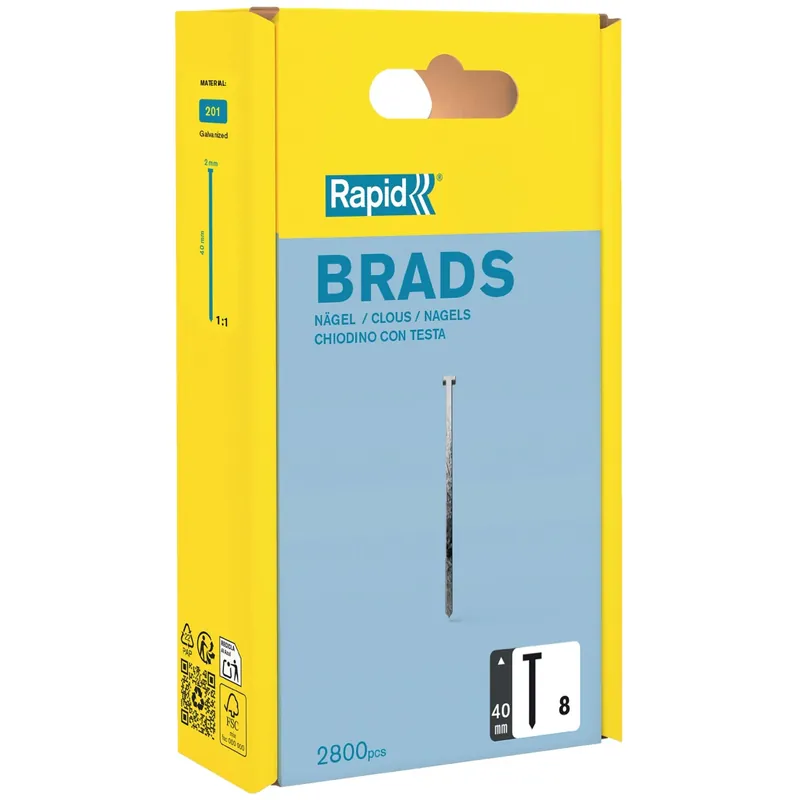 Voordeelprijs Chiodini Rapid No. 8 da 40 mm