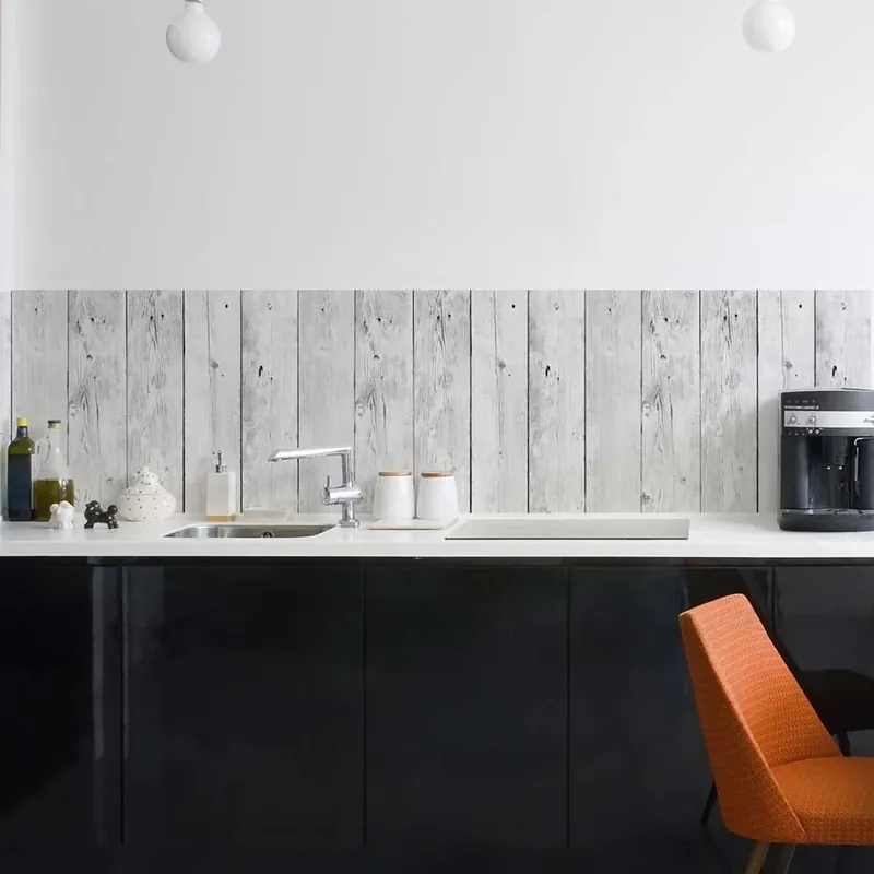 Weekendaanbieding Paraschizzi Autoadesivo ignifugo Legno Bianco 190x60 cm