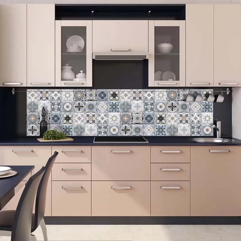 Korting Paraschizzi Autoadesivo ignifugo Grey Cementine 260x60 cm