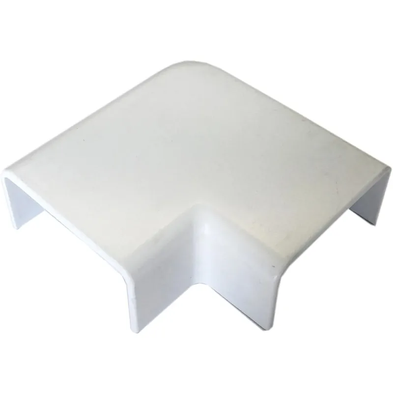 Flitsaanbieding Angolo piano per canale 40 mm x 20 mm a 2 vie bianco 1 pz