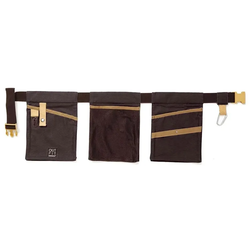 Cintura attrezzata 3 tasche Verdemax Tamerice antracite one size Hete Deal