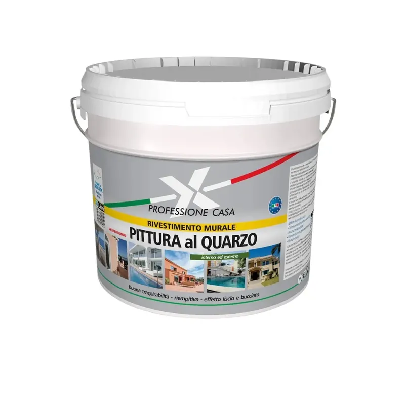 Gereduceerde Prijs Pittura murale quarzo bianco 14 l