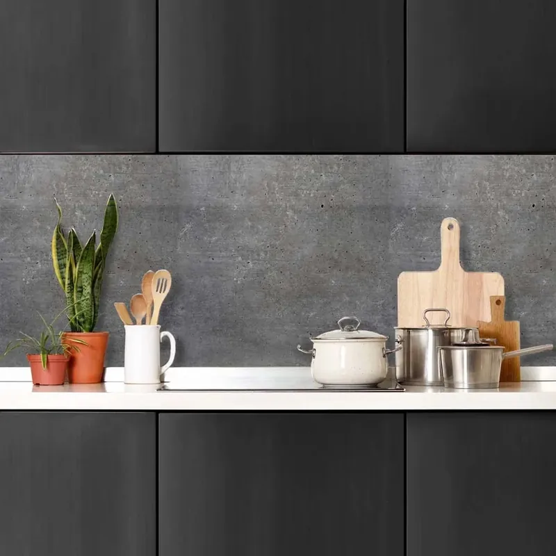 Koop Online Paraschizzi Autoadesivo ignifugo Finitura Cemento 260x60 cm