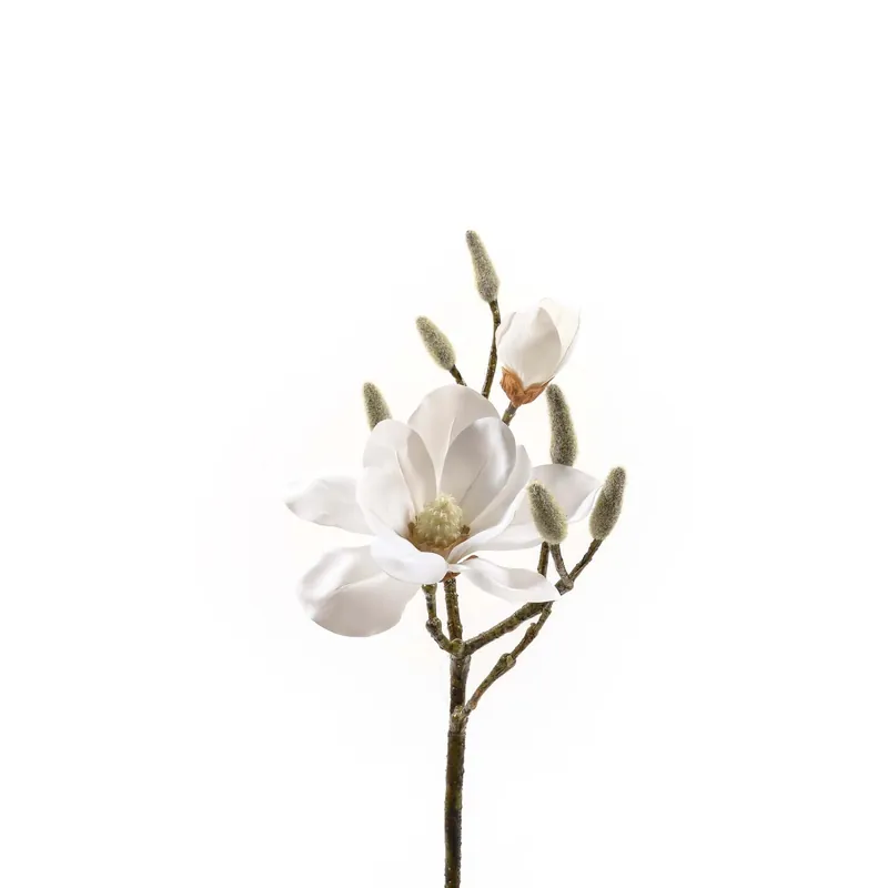 Betrouwbaar Magnolia finta Real Touch 44 cm bianca