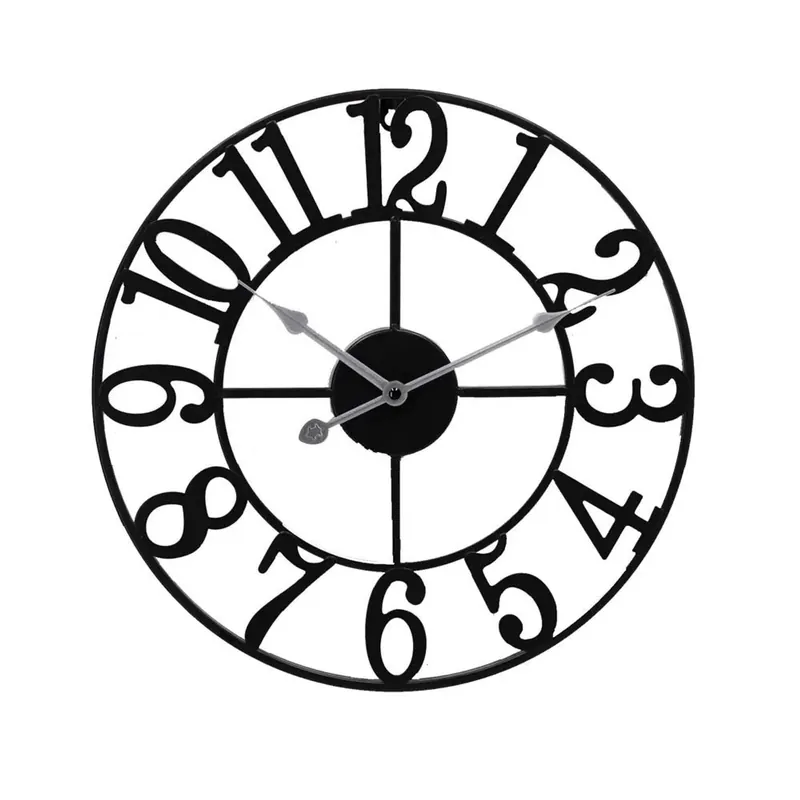 Orologio da parete Titano Ø 40x4 cm metallo Superprijs