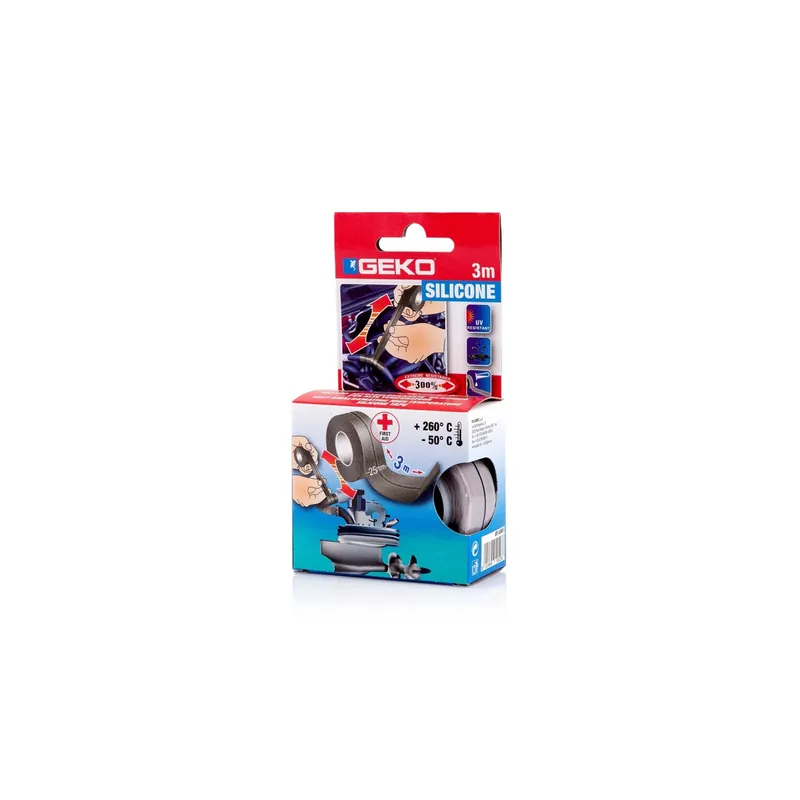 Uitverkoop Nastro autoagglomerante silicone alte temperature 25 mm x 3 m grigio
