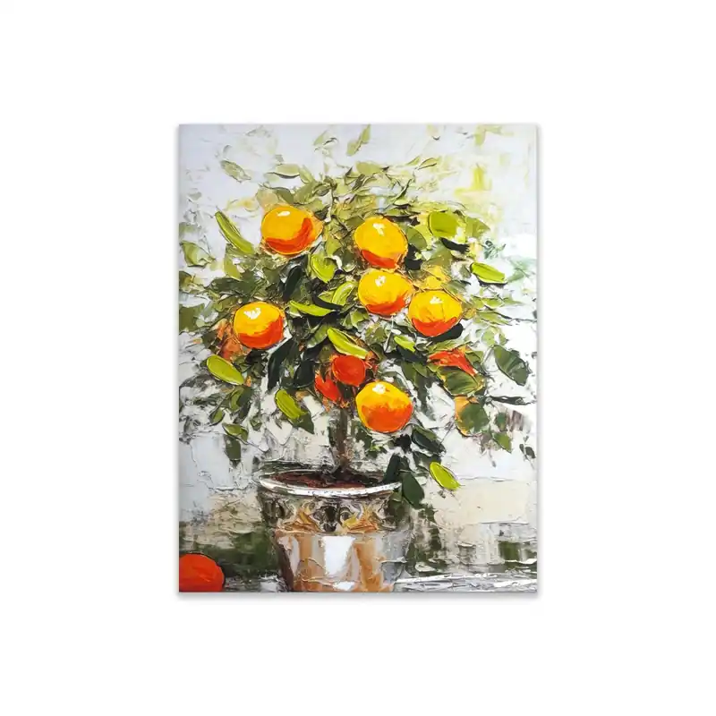 Aanbieding Canvas 60x80 cm oranges