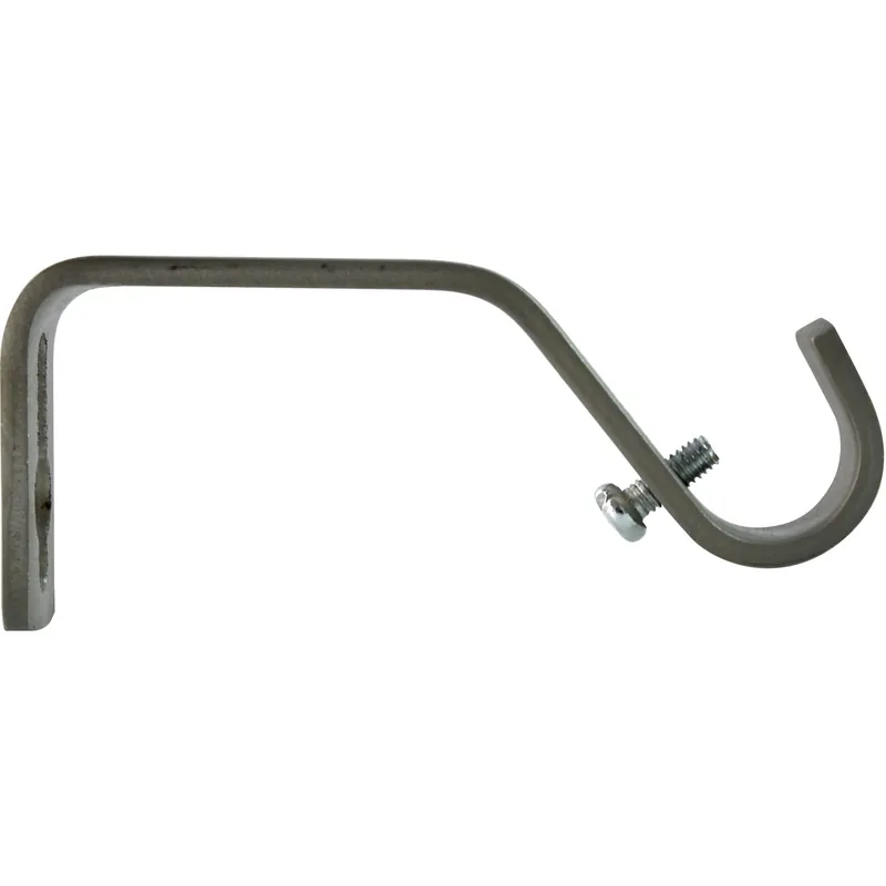 Op = Op Supporto bastone tenda Habito a 1 via acciaio Ø 1,6 x 7 cm