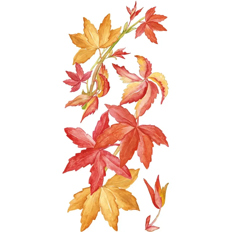 Speciale Aanbieding Adesivo decorativo per parete Vite americane 2 fogli 15x31 cm