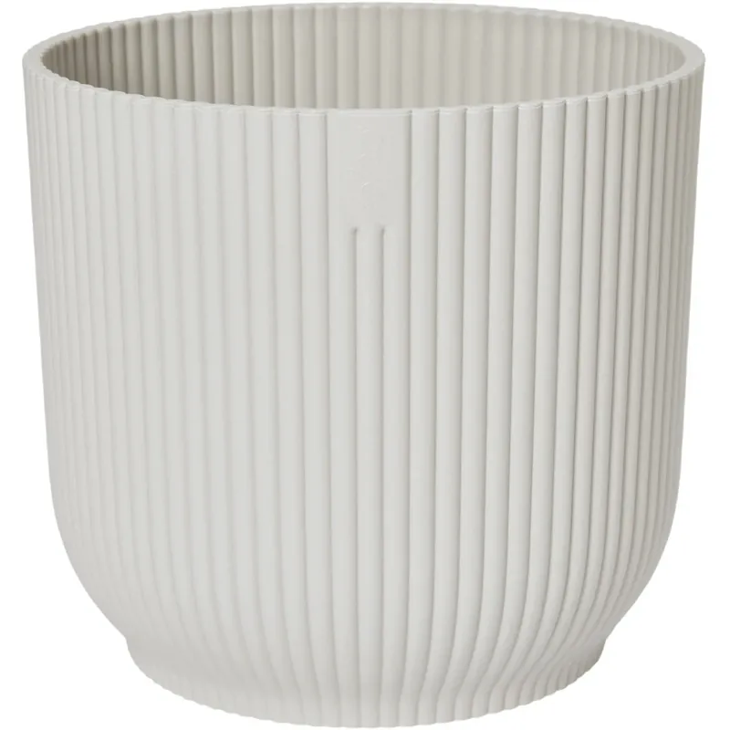 Vaso per piante Elho Vibes Fold Ø 16x15 cm bianco seta Express Levering