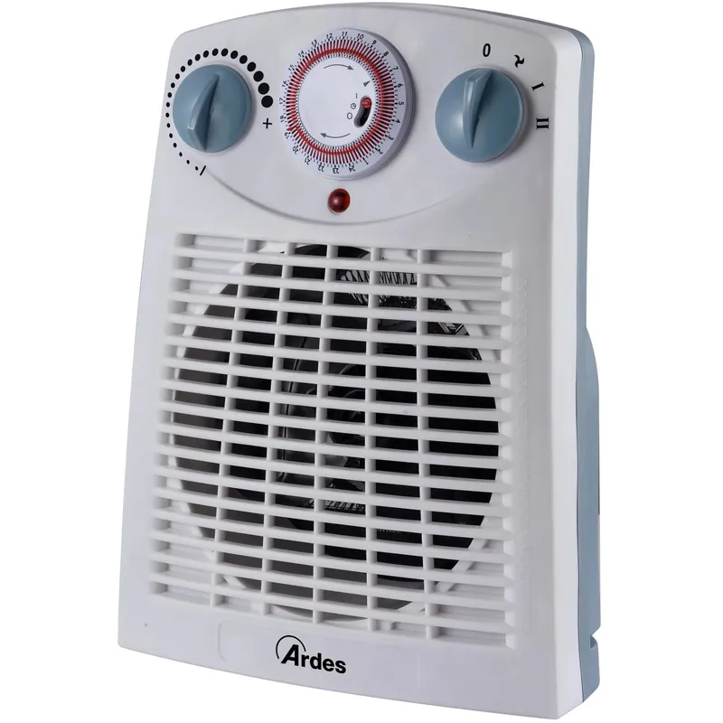 Termoventilatore Tepo Time 2 potenze con termostato e timer 24h Tijdelijk Beschikbaar