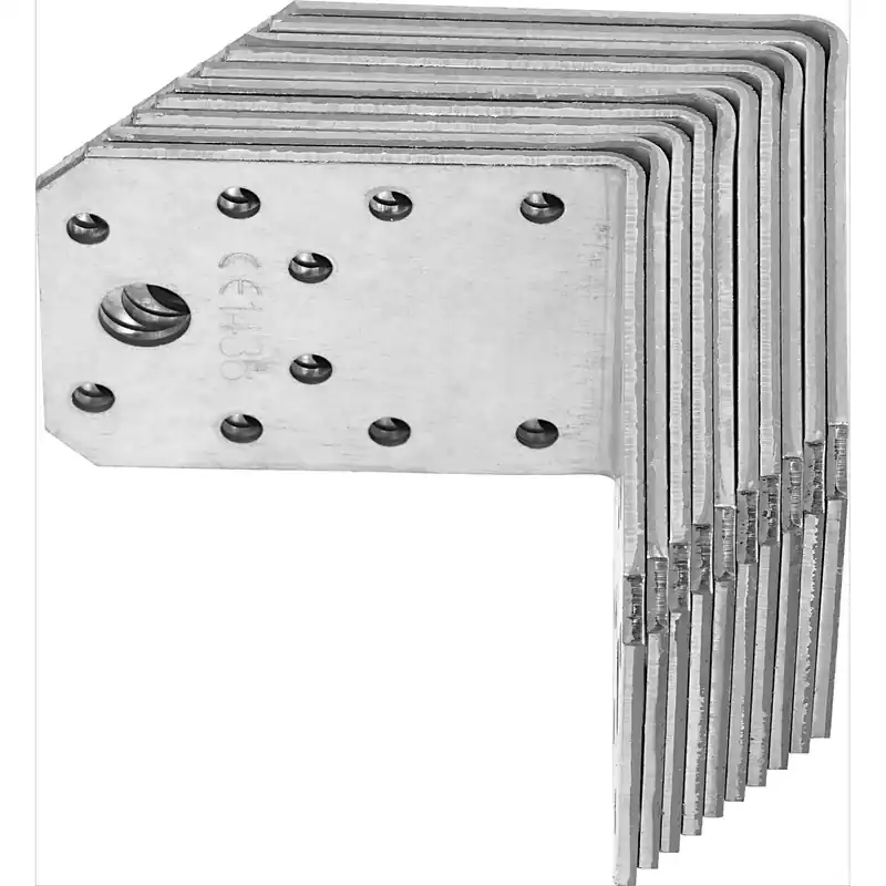 Uitverkoop Staffa angolare acciaio zincato 70x70x55 mm 10 pz