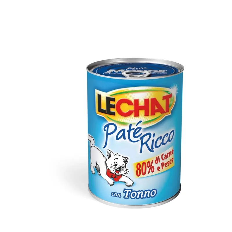 Koopje Cibo umido per gatti Monge Lechat tonno paté lattina 400 g