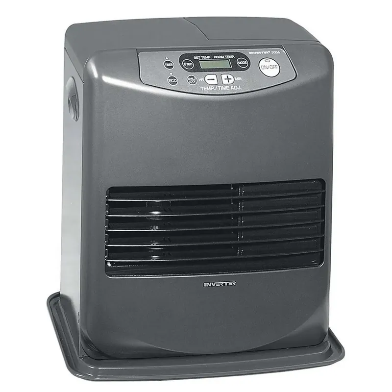 Stufa a petrolio Inverter 5026 potenza 3.2 kW grigio Koop Online