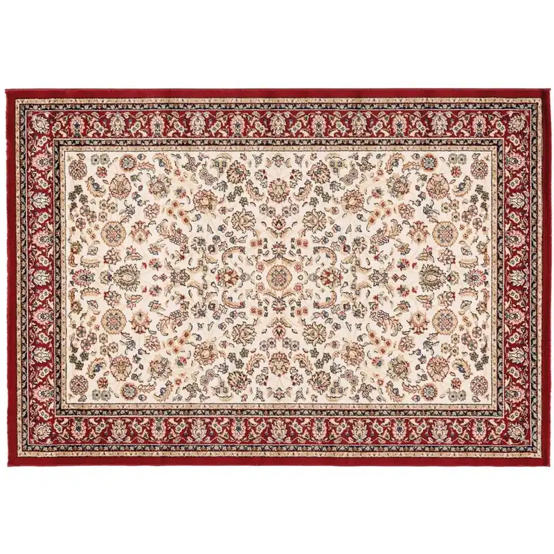 Tappeto Izmir crema disegno classico 160 x 230 cm Hoge Kwaliteit