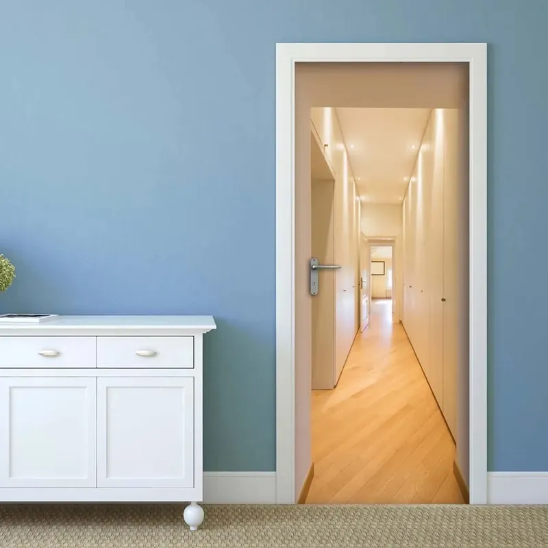 Decorazione Autoadesiva per porta Corridor 210x83 cm Favoriet