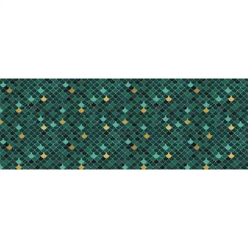Laatste Versie Pellicola adesiva in plastica Fantasia Green rotolo 45 cm x 2 mt