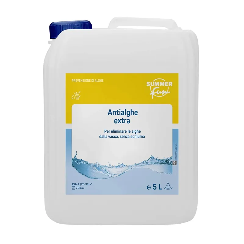 Antialghe per piscina Extra Summer Fun Algae Protection Extra 5 l Direct Beschikbaar