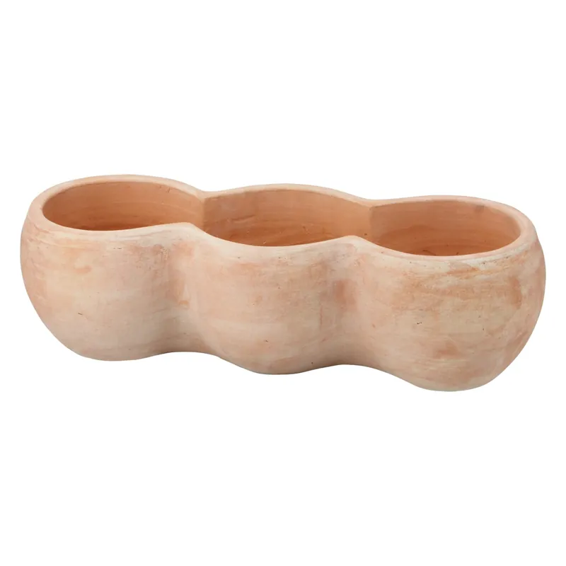 Weekendaanbieding Ciotola per piante in terracotta 12,8x43x16 cm