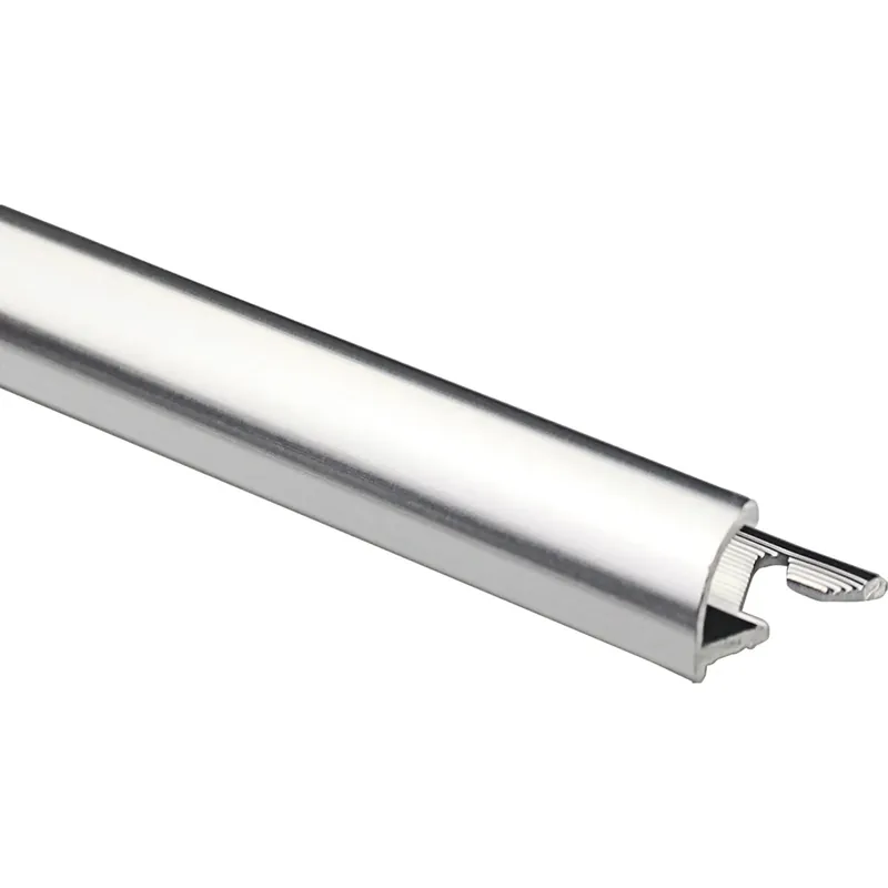 Betaalbaar Profilo terminale a quarto di tondo alluminio anodizzato 10 mm x 2,7 m