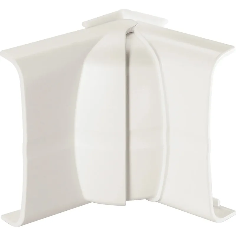 Tijdelijk Beschikbaar Angolo variabile interno per canale 78 mm x 22 mm a 3 vie bianco 1 pz