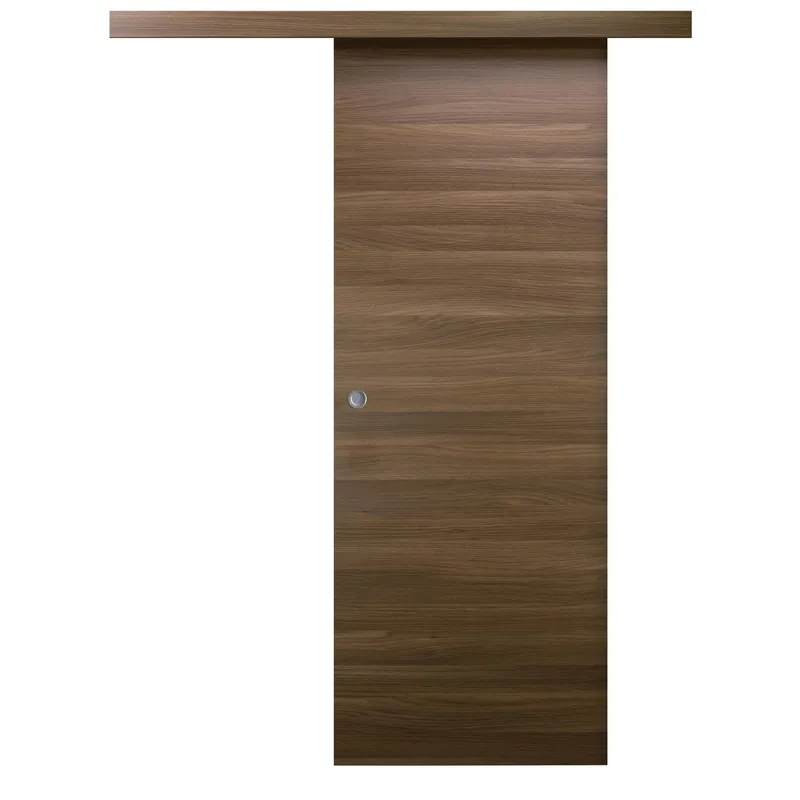 Op = Op Porta scorrevole Jazz noce moderno 80x210 cm