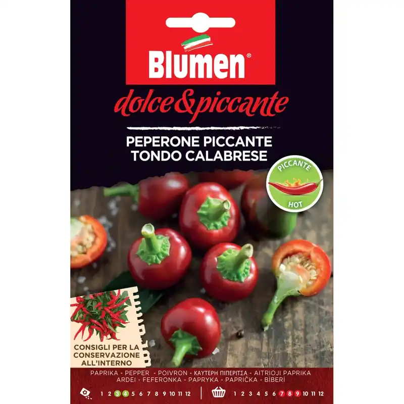 Veilige Betaling Semi Blumen peperone Piccante Calabrese