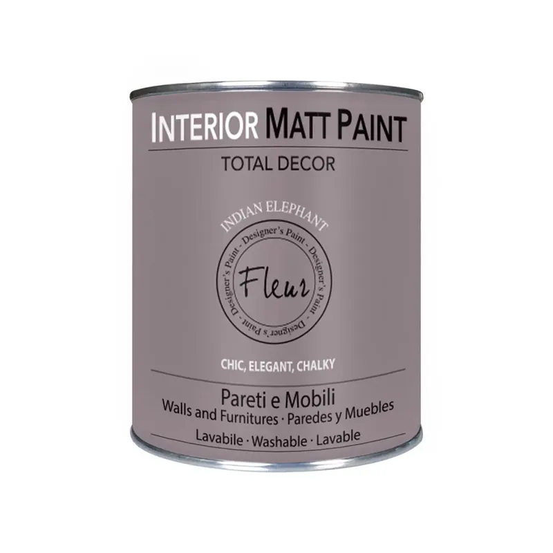 Bestel Nu Pittura interior Matt Paint Opaca F16 Indian Elephant 0,750 l