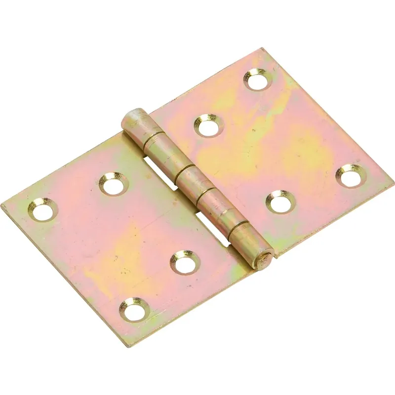 Cerniera larga acciaio zincato 90x60 mm giallo Dagaanbieding