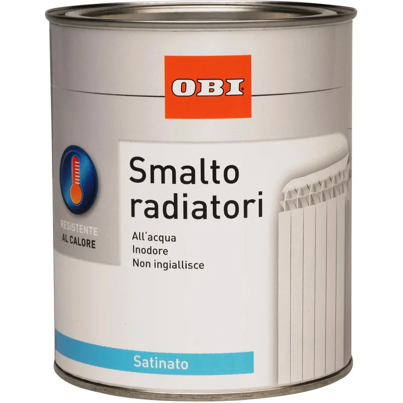 Gratis Retour Smalto per radiatori bianco opaco 2,5 l