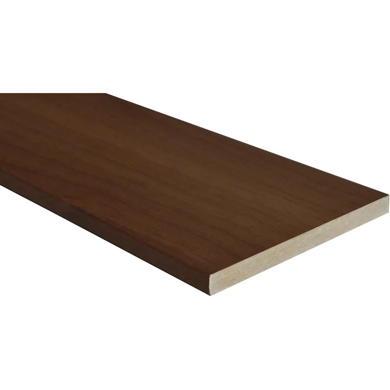 Battisedia in mdf rivestito noce scuro 12 cm Hoge Kwaliteit