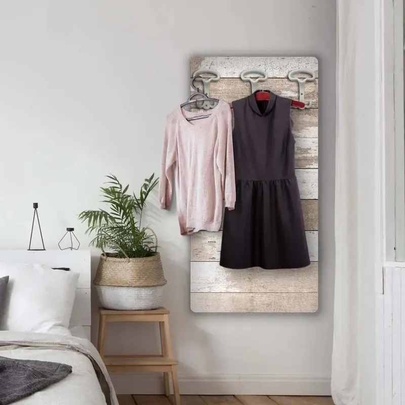 Attaccapanni in legno Shabby 45x90 cm Express Levering