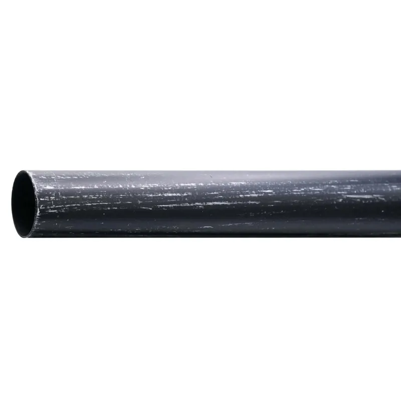 Bastone per tenda in ferro nero-argento L 240 x Ø 2 cm Seizoensaanbieding