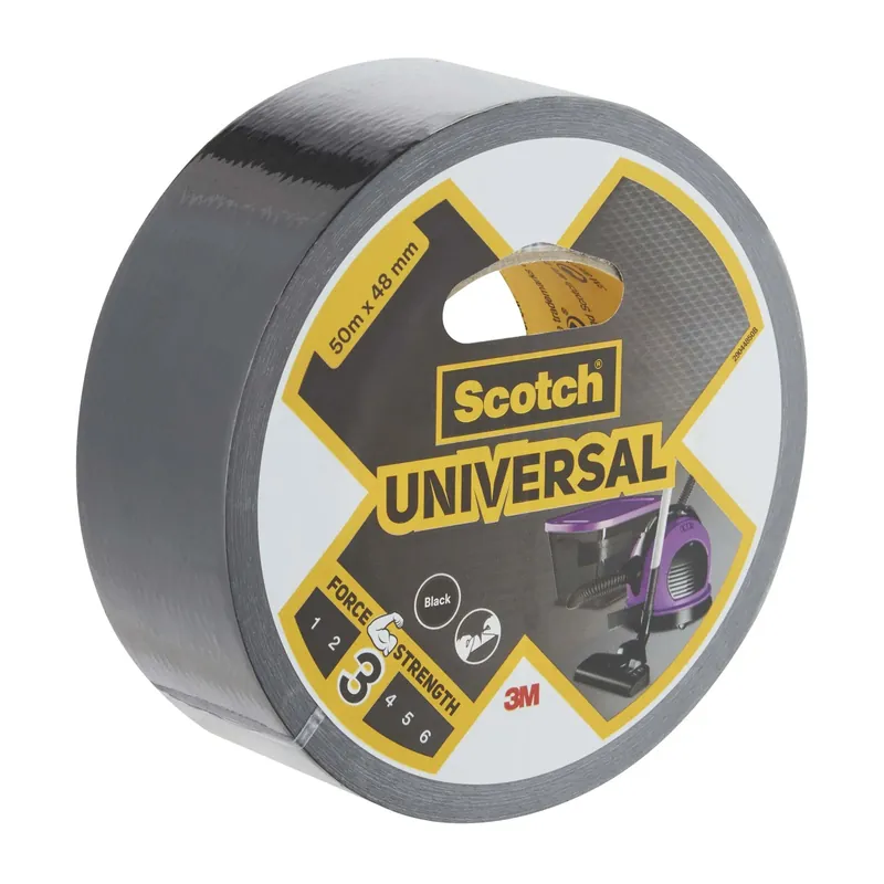 Premium Nastro adesivo multiuso Scotch® Universal 48 mm x 50 m nero