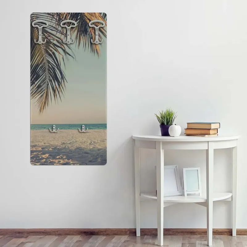 Attaccapanni in legno Palm 45x90 cm Veilige Betaling