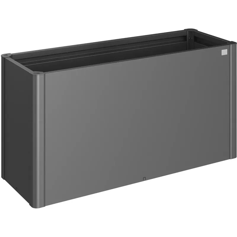 Veilige Betaling Aiuola rialzata Biohort grigio scuro metallizzato (HxLxP) 77x152x53 cm