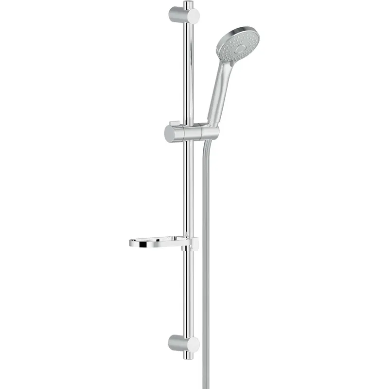 Saliscendi con doccetta 3 getti Nobili 66 cm cromato Goedkoop