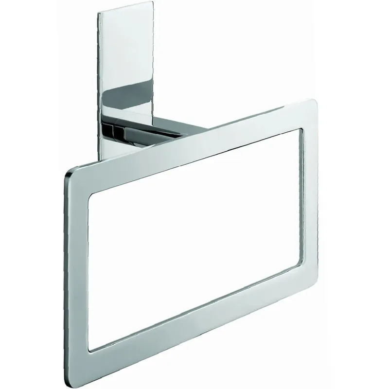 Must-Have Porta salviette ad anello Flat cromato