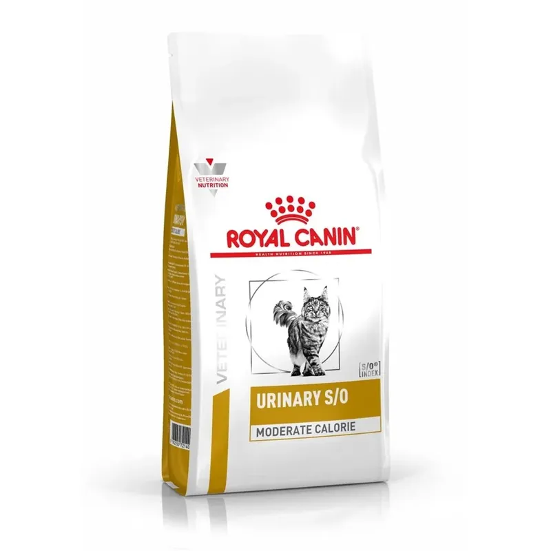 Veterinary Urinary Moderate Calorie Royal Canin per gatti adulti 1,5 kg Direct Beschikbaar