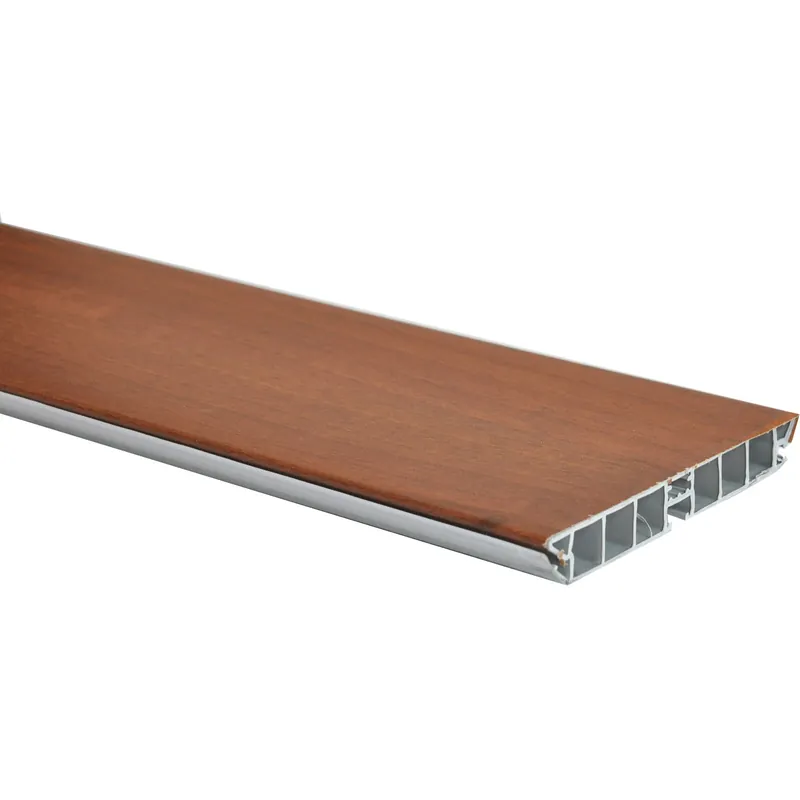 Zoccolino cucina in pvc noce 300x14 cm Bestel Nu