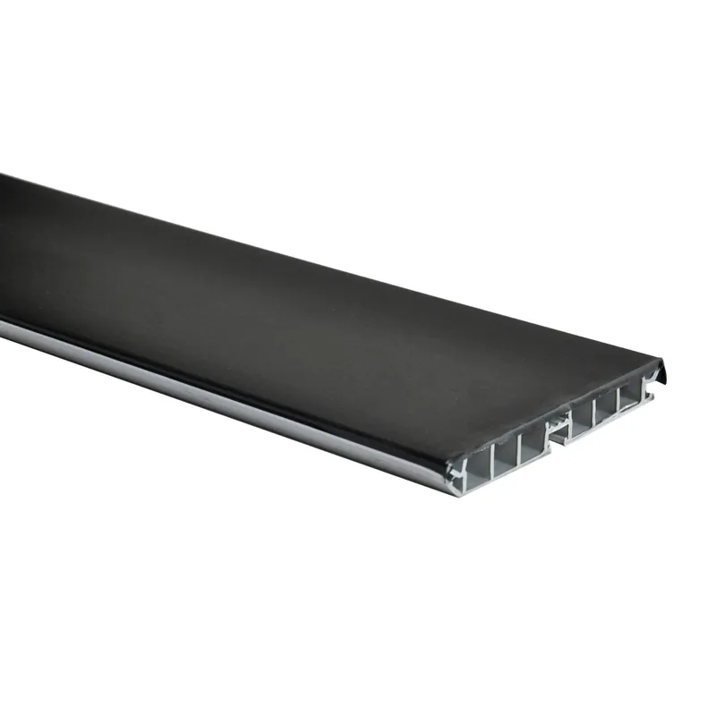 Zoccolino cucina in pvc nero 300x10 cm Korting