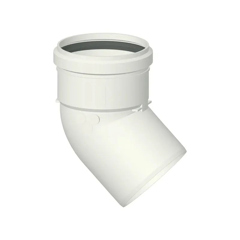 Curva in plastica a 45° Ø 80 mm Gereduceerde Prijs