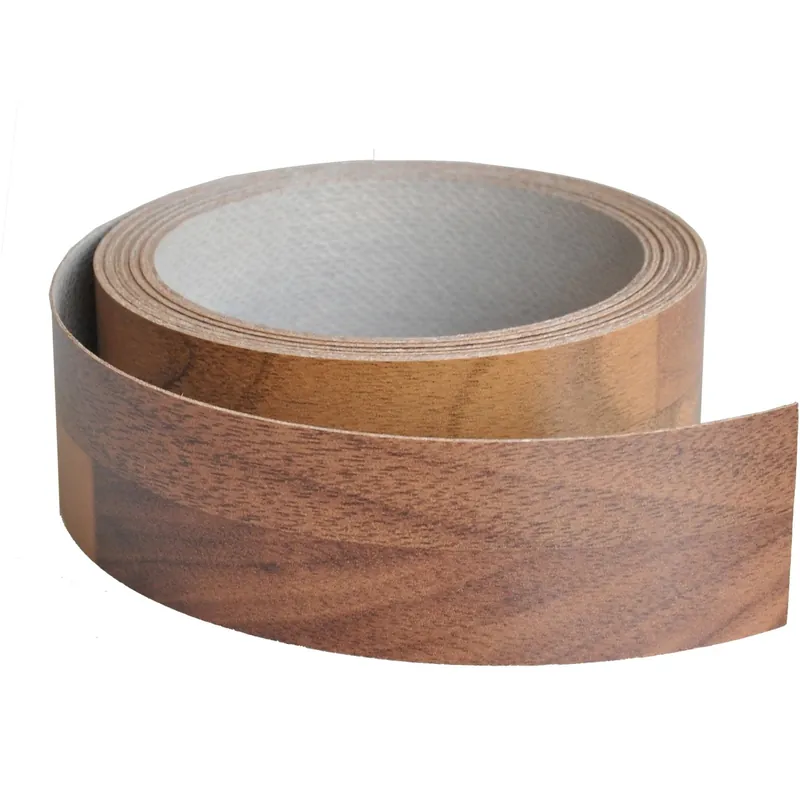 Tijdelijk Beschikbaar Bordo per top cucina preincollato noce chiaro 24x5000 mm
