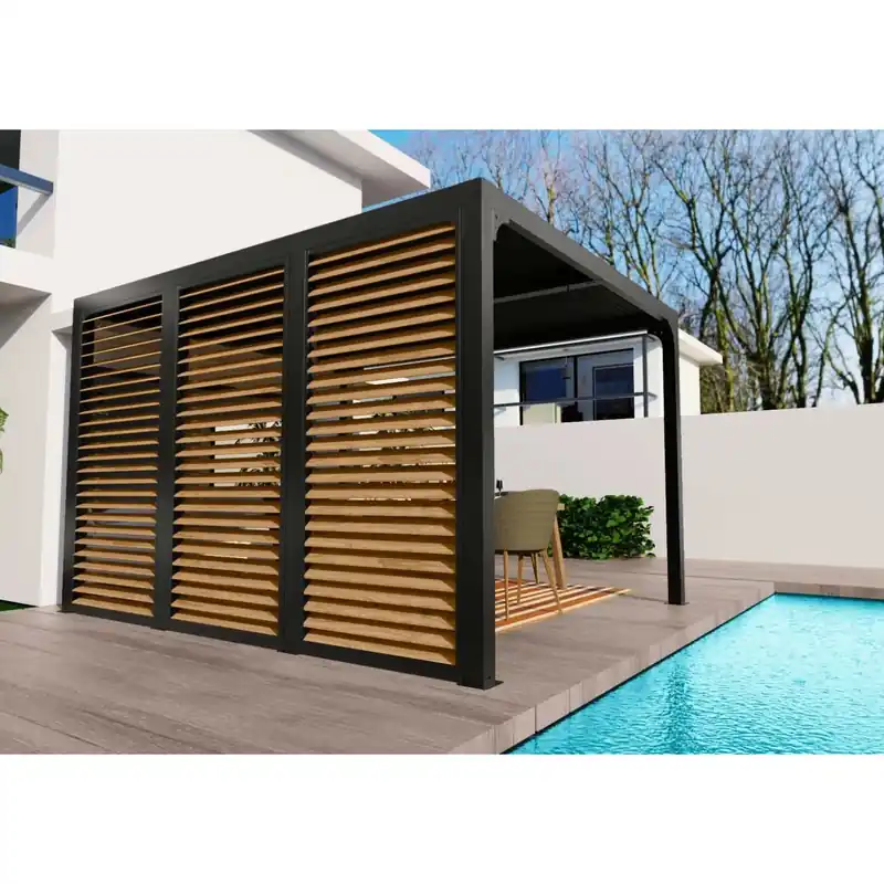 Alleen Vandaag Veneziana in alluminio 360 cm simil legno 3630 e 3660