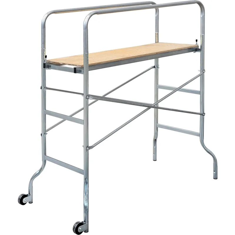 Trabattello in acciaio zincato Kreo supermini P max 120 kg H max 3,06 m Rechtstreeks Van De Fabrikant