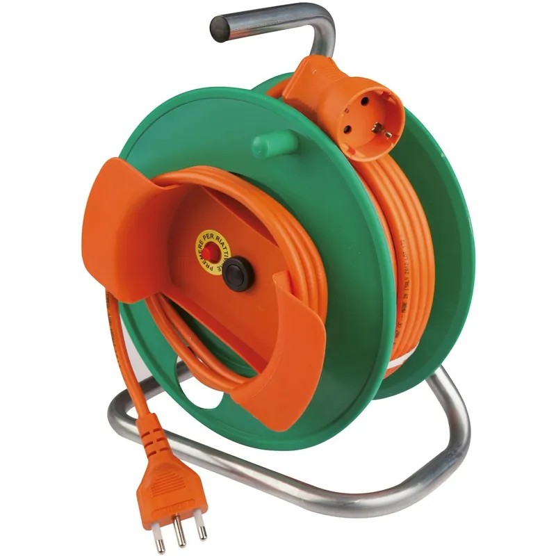 Weekendaanbieding Avvolgicavo "mini" presa 16 A stand.tedesco (terra laterale) 15 m