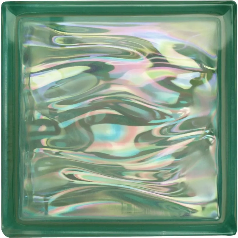 Tijdelijk Beschikbaar Vetrocemento BM Aqua madreperla smeraldo 19x19x8 cm