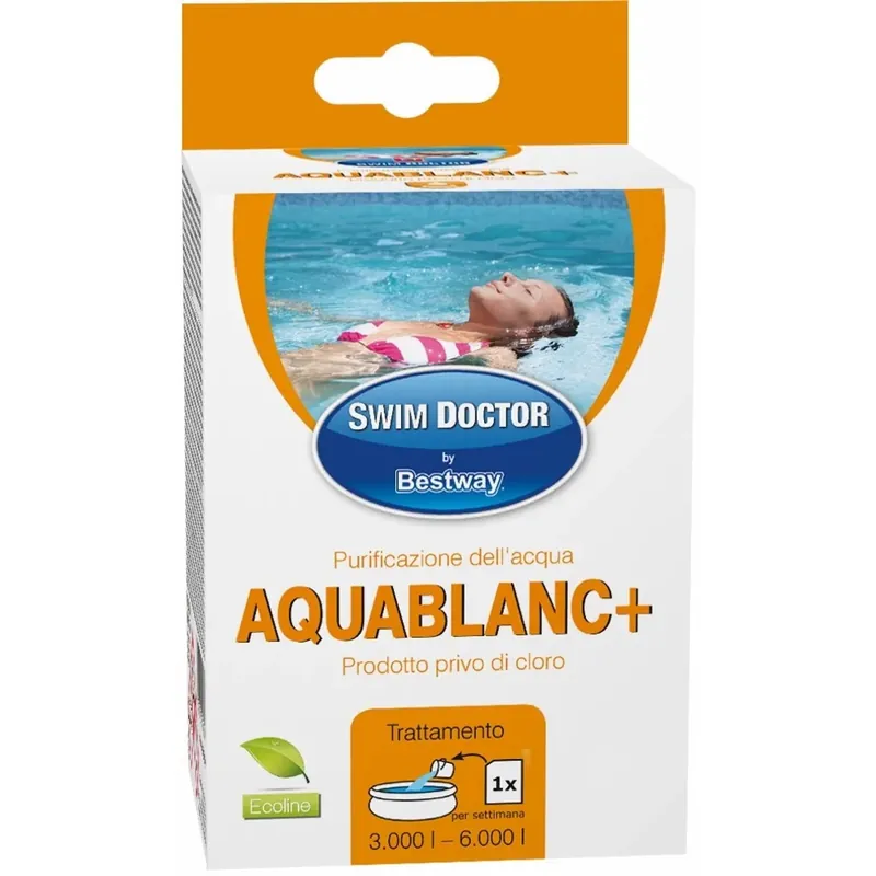 Alleen Vandaag Purificatore per piscine Aquablanc+ 5 bustine Bestway